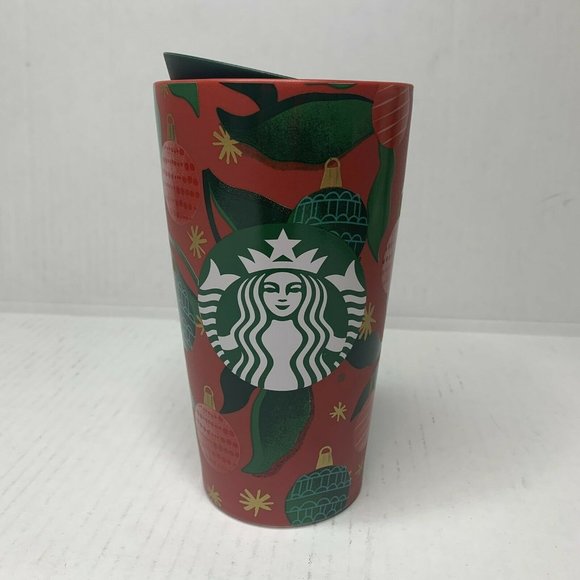 Starbucks Other - Starbucks Holiday 2019 Christmas Ornament Double Wall Ceramic Tumbler